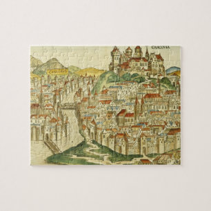 Puzzle Vue de la ville de Cracovie (Kracow), du Nure