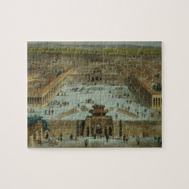 Puzzle Vue de la ville de Pékin prise des sud (e (Horizontal)