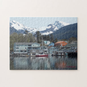 Puzzle Vue de lac dans Sitka
