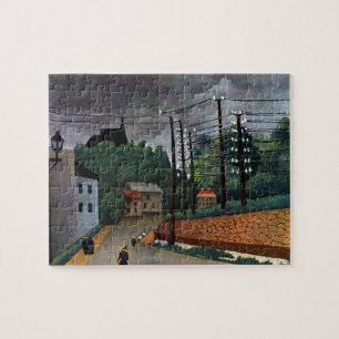 Puzzle Vue de Malakoff par Henri Rousseau, Art Vintage