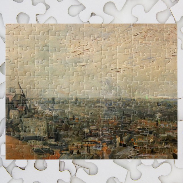 Puzzle Vue de Paris depuis Montmartre par Vincent van Gog (Créateur téléchargé)