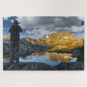 Puzzle Vue de randonneur de Garnet Lake Sunrise 2 - JMT