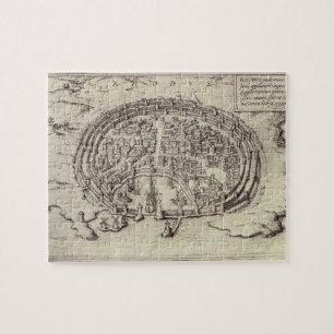 Puzzle Vue de Rhodes, du 'théâtre des villes principale