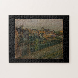 Puzzle Vue de Saint-Valéry-sur-Somme Edgar Degas