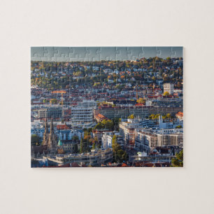 Puzzle Vue dégagée sur la ville de Stuttgart