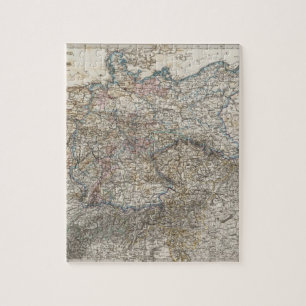 Puzzle Vue d'ensemble de l'empire allemand