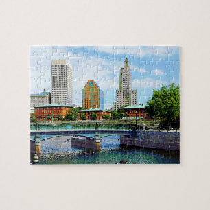 Puzzle Vue depuis Waterplace Park, Providence, RI