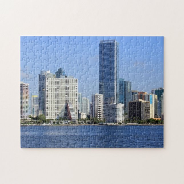 Puzzle Vue d'horizon de Miami (Horizontal)