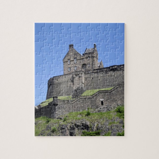 Puzzle Vue du château d'Édimbourg, Édimbourg, Écosse, (Vertical)
