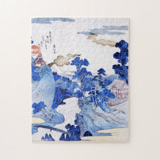 Puzzle Vue du Mont Fuji depuis les sources chaudes de Hak