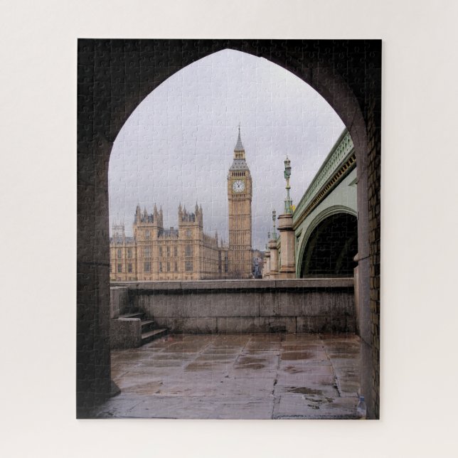 Puzzle Vue du tunnel Big Ben - 16x20 - 520 pcs. (Vertical)