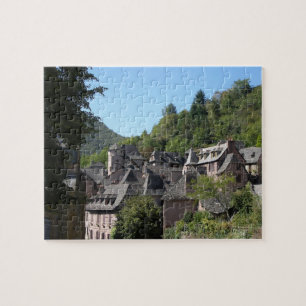 Puzzle Vue du village médiéval (photo)