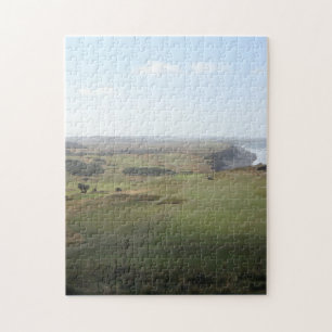 Puzzle Vue mer sur le terrain de golf photo