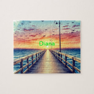 Puzzle Vue Océan personnalisée