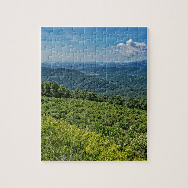 Puzzle Vue orientale de parc national de Shenandoah (Vertical)