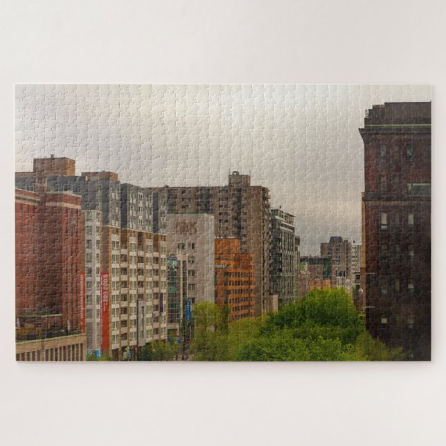 Puzzle Vue panoramique des bâtiments de Montréal, Québec, (Horizontal)