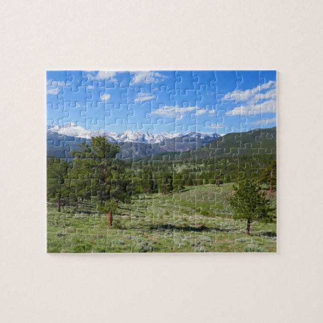 Puzzle Vue panoramique des montagnes Rocheuses (Horizontal)