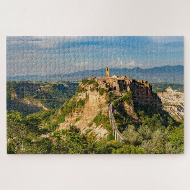 Puzzle Vue pittoresque de Civita di Bagnoregio Jigsaw Puz (Horizontal)