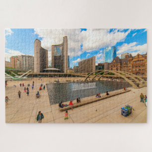 Puzzle Vue pittoresque de la municipalité de Toronto, Can