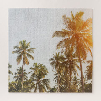 Puzzle Vue Pittoresque sur la plage de Palm