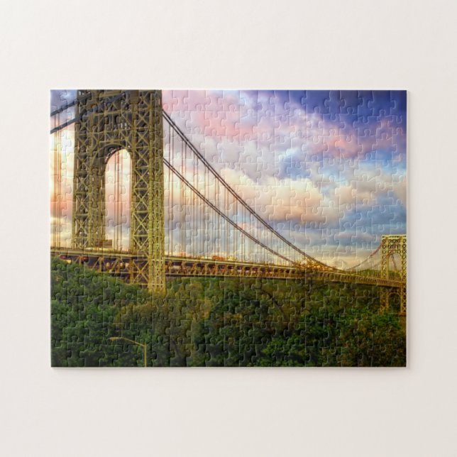 Puzzle Vue semblant du sud - occidental de Manhattan (Horizontal)