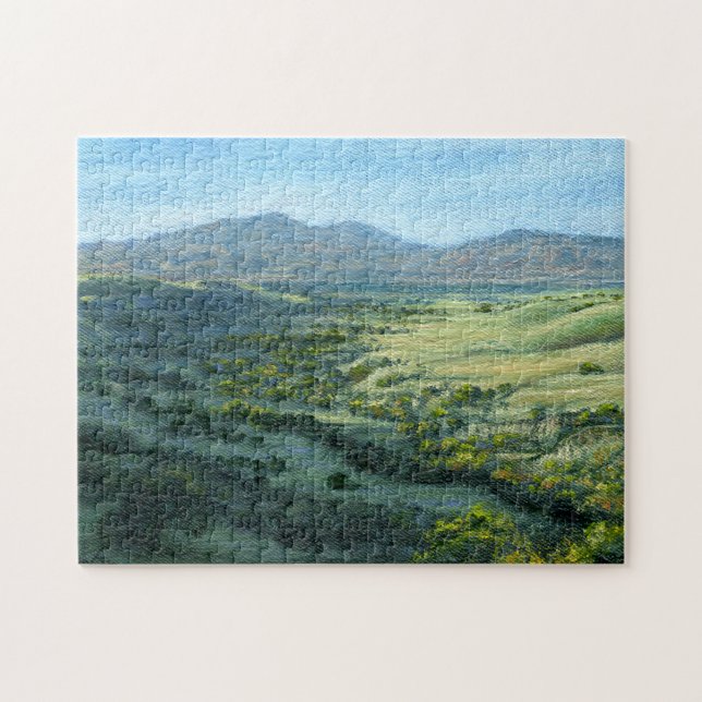 Puzzle "Vue Sud du mont Diablo" (Horizontal)
