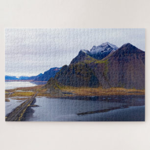 Puzzle Vue sur la montagne en Islande