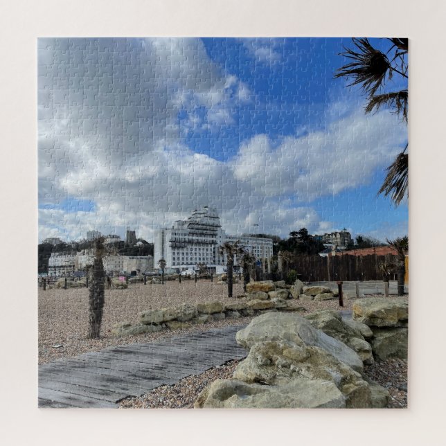 Puzzle Vue sur la promenade Folkestone (Vertical)