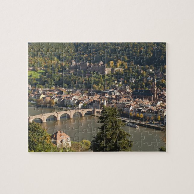 Puzzle Vue sur l'Alte Brucke ou l'ancien pont (Horizontal)