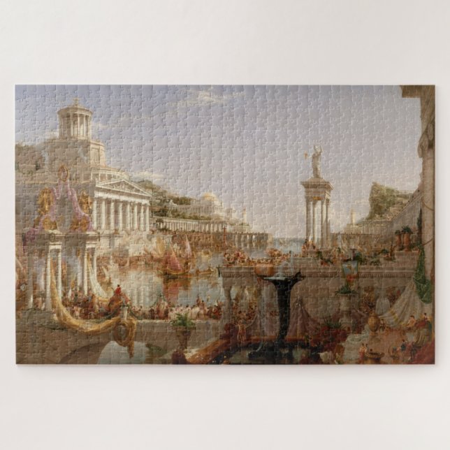 Puzzle Vue sur l'Empire romain (Consommation de l'Empire) (Horizontal)