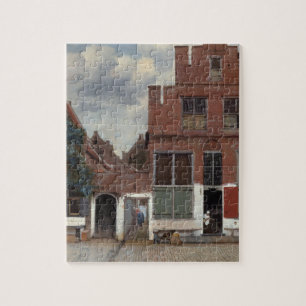 Puzzle Vue sur les maisons de Delft The Little Street