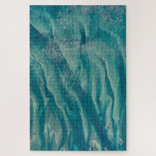 Puzzle Vue sur l'océan des Bahamas depuis Space Station 1 (Vertical)