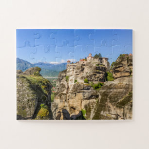 Puzzle vue sur l'un des monastères de Meteora, Grèce