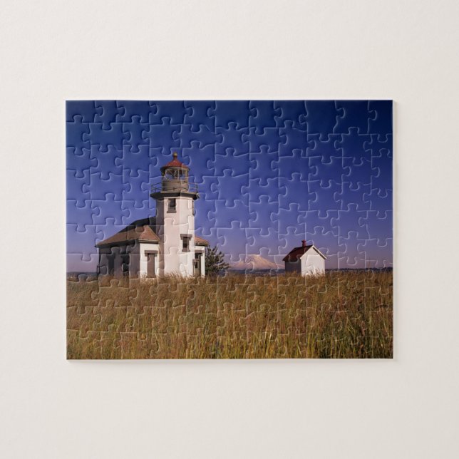 Puzzle WA, île Maury, phare de Point Robinson, (Horizontal)