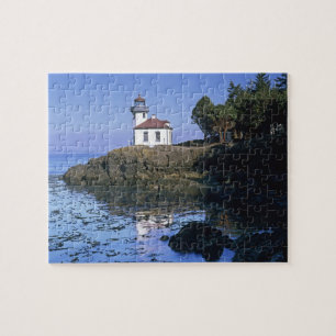 Puzzle WA, île San Juan, phare de Lime Kiln