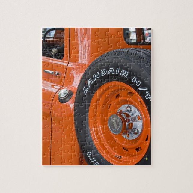 Puzzle WA, Seattle, Remorque classique. (Vertical)