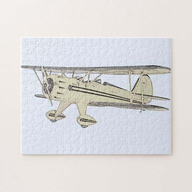 Puzzle Waco biplane (Horizontal)