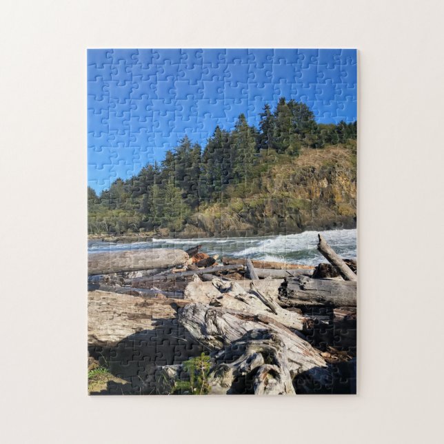 Puzzle Waikiki Beach, cape Disappointment, Washington (Vertical)