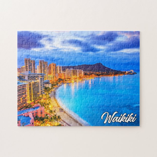 Puzzle Waikiki, Hawaii, États-Unis (Horizontal)