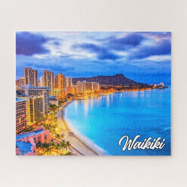 Puzzle Waikiki, Hawaii, États-Unis (Horizontal)
