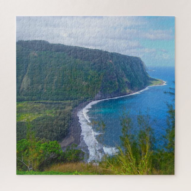 Puzzle Waipio Valley Lookout, Hawaii, (Vertical)