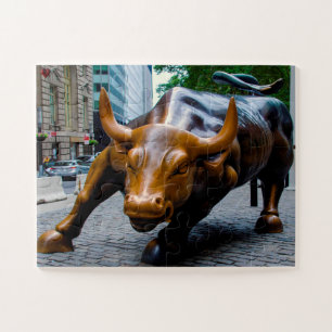 Puzzle Wall Street Bull