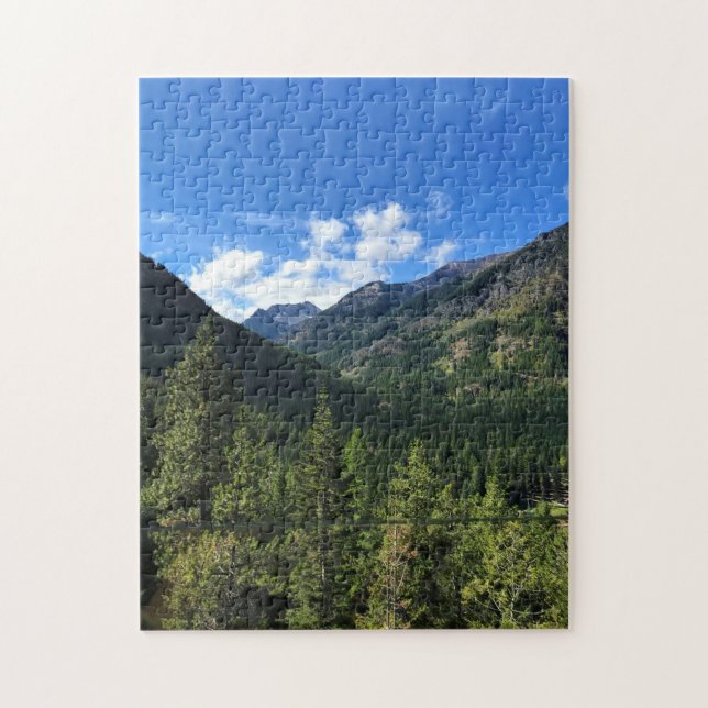 Puzzle Wallowa mountains (Vertical)