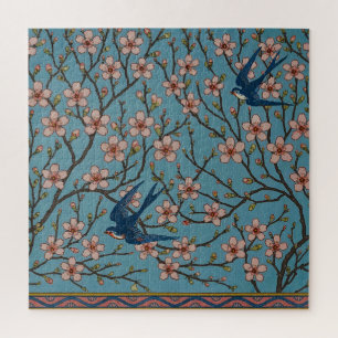 Puzzle Walter Crane Almond Blossom & Swallow