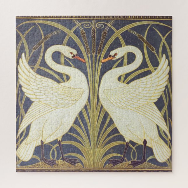 Puzzle Walter Crane Swan (Vertical)