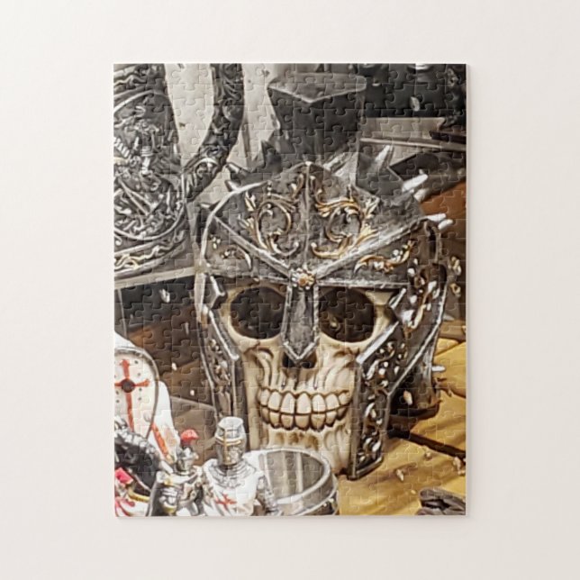 Puzzle Warrior Beyond the Grave Puzzle, 11" x 14"  (Vertical)