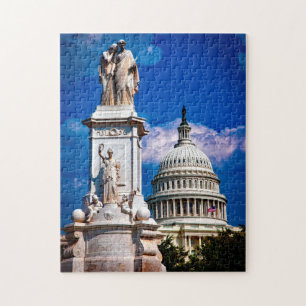 Puzzle Washington DC. Capitale de l'État.