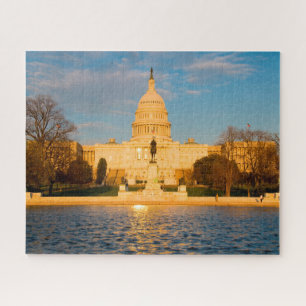 Puzzle Washington DC. Capitale de l'État.