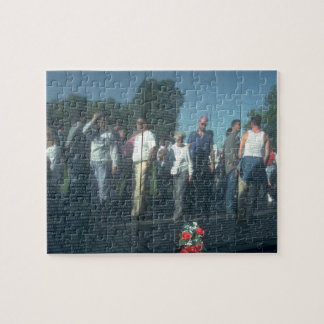 Puzzle Washington DC de mur de vétérans du Vietnam de