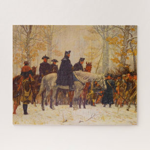 Puzzle Washington Mars Valley Forge William Trego 1883